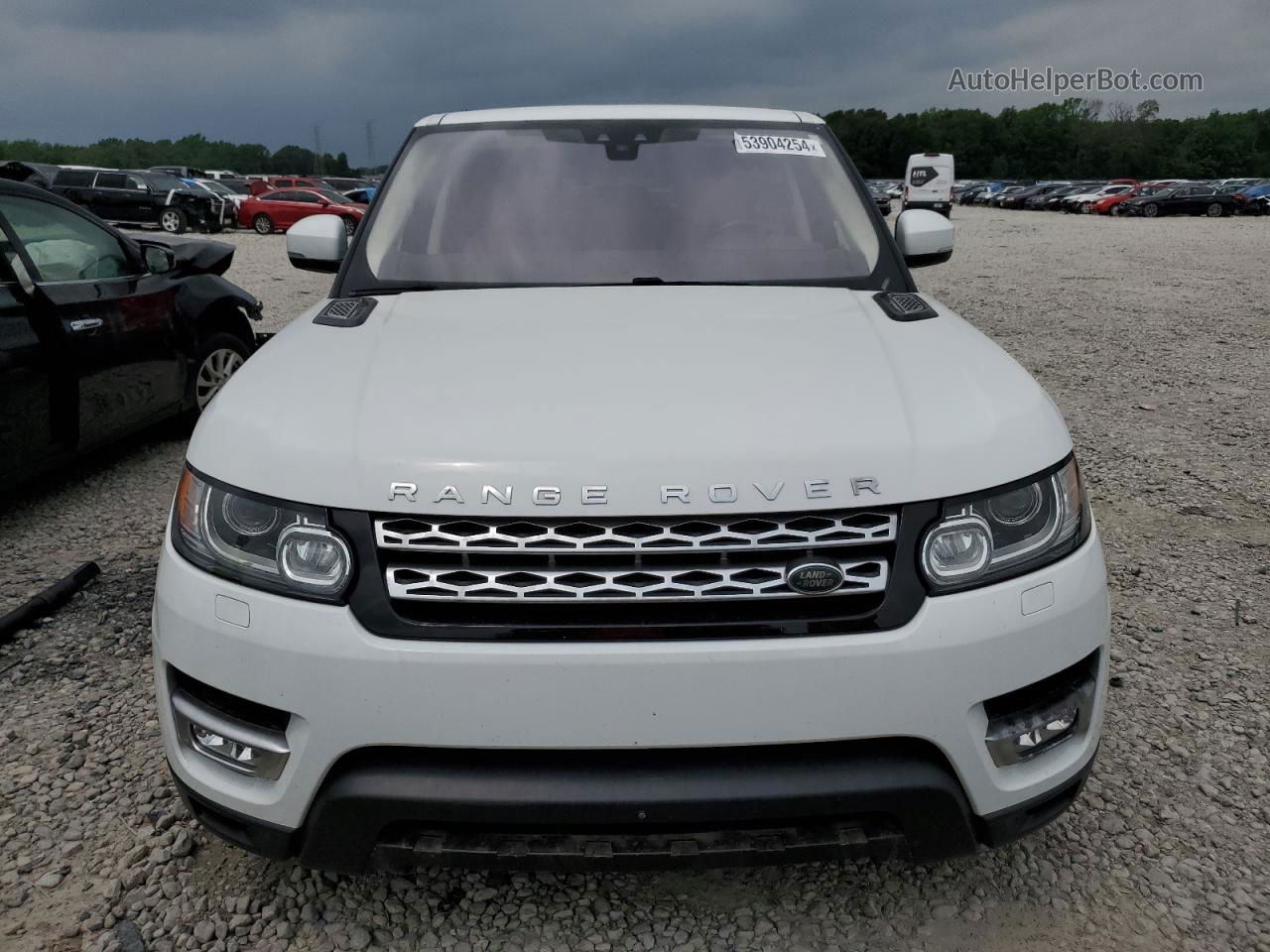 2017 Land Rover Range Rover Sport Hse White vin: SALWR2FV1HA169294