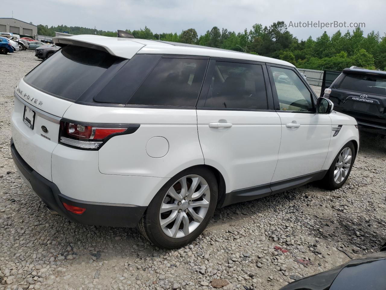 2017 Land Rover Range Rover Sport Hse White vin: SALWR2FV1HA169294