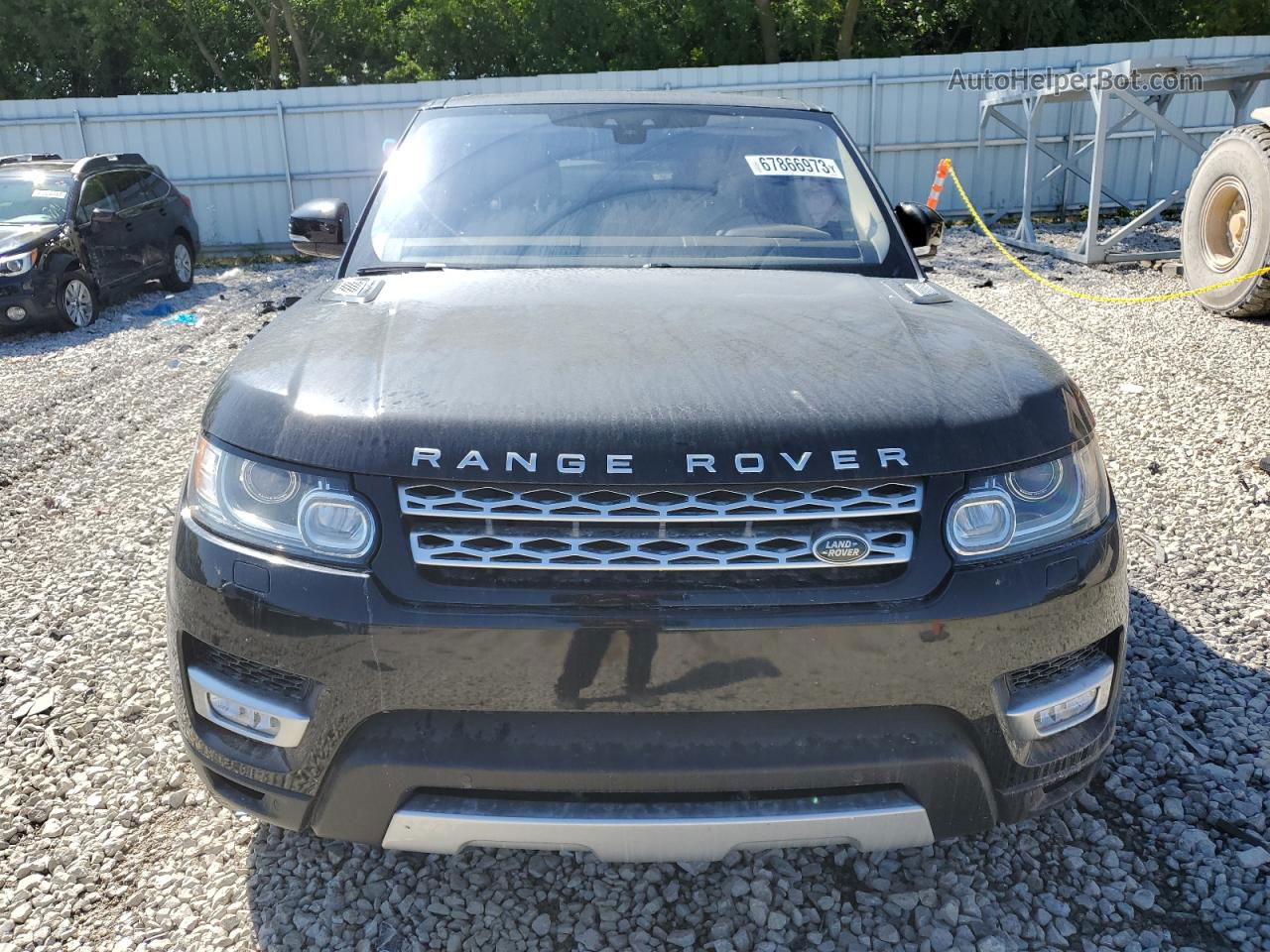 2017 Land Rover Range Rover Sport Hse Black vin: SALWR2FV1HA670752