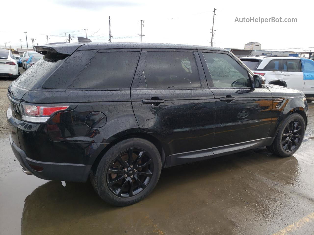 2017 Land Rover Range Rover Sport Hse Black vin: SALWR2FV2HA149491