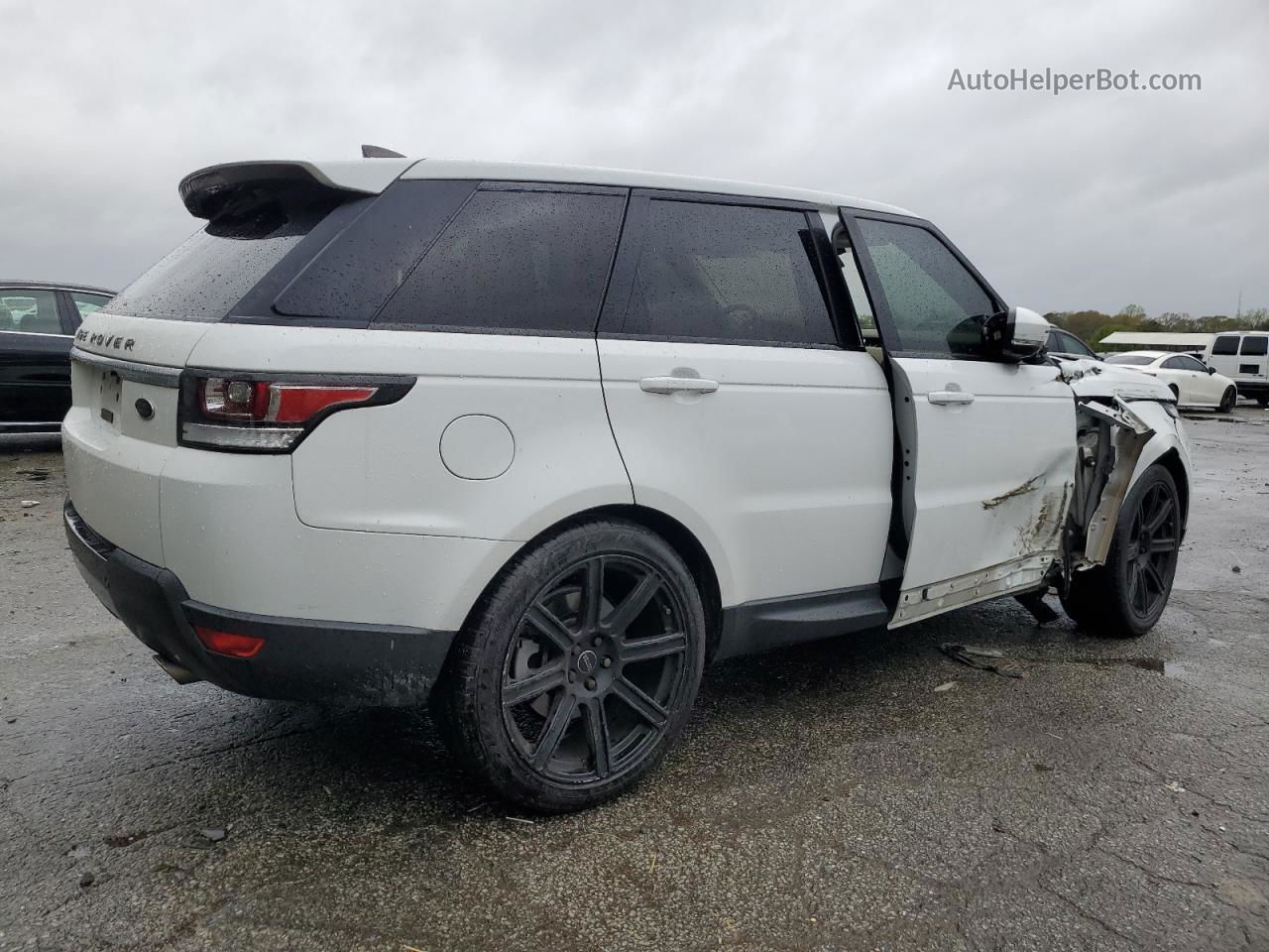 2017 Land Rover Range Rover Sport Hse White vin: SALWR2FV2HA682473