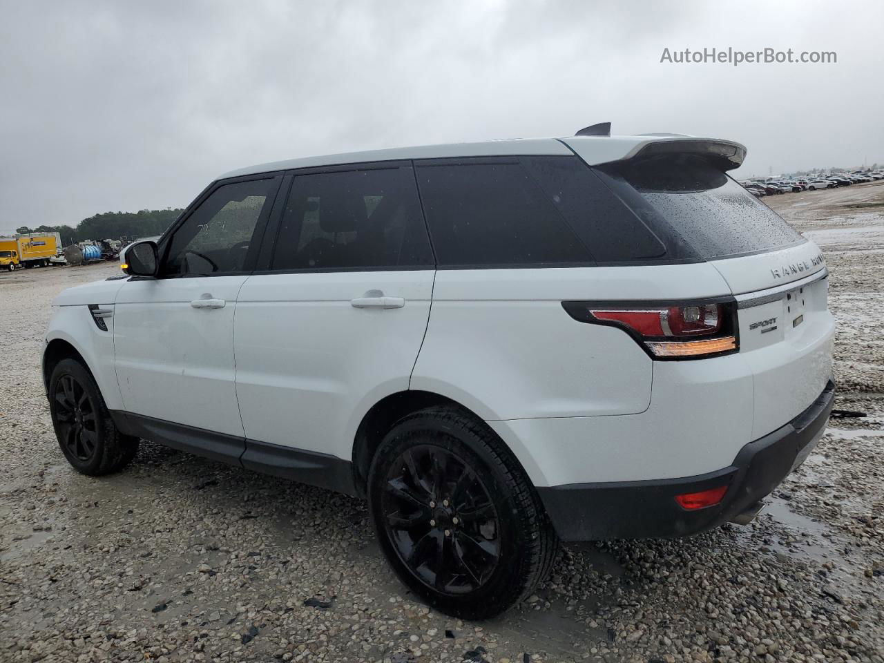 2017 Land Rover Range Rover Sport Hse Белый vin: SALWR2FV4HA149167