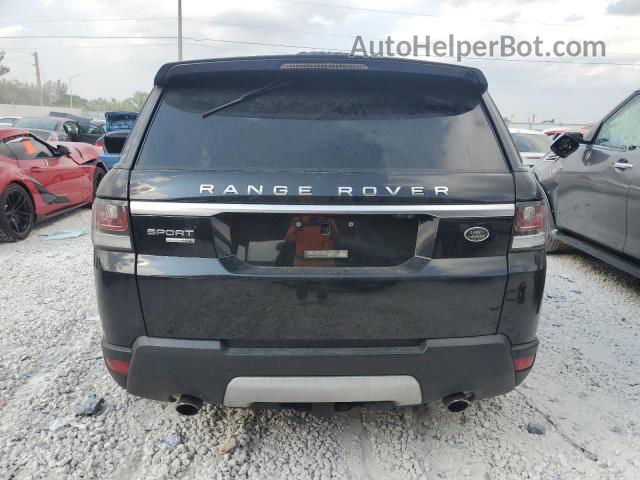 2017 Land Rover Range Rover Sport Hse Черный vin: SALWR2FV4HA153770