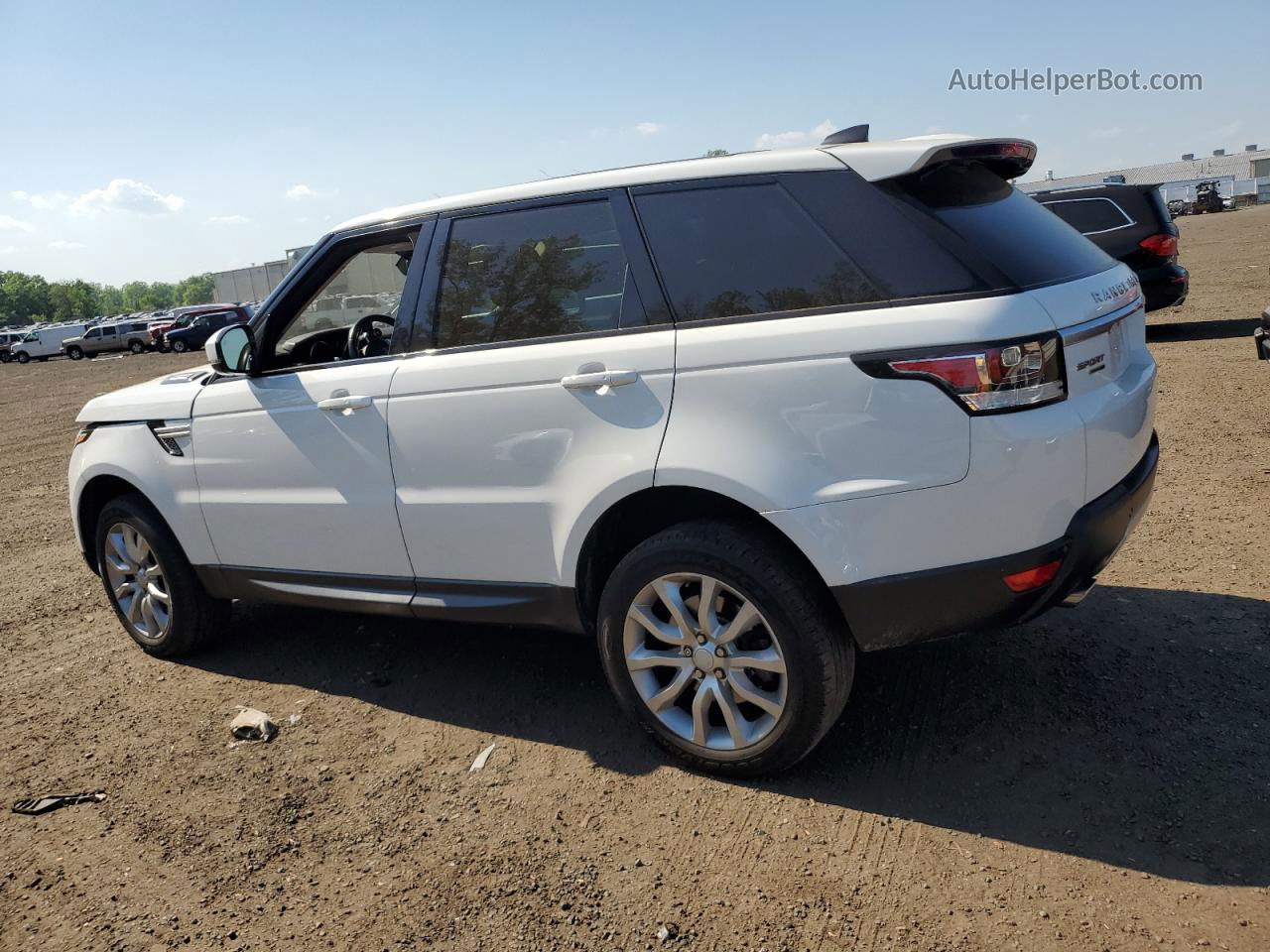 2017 Land Rover Range Rover Sport Hse White vin: SALWR2FV5HA177706