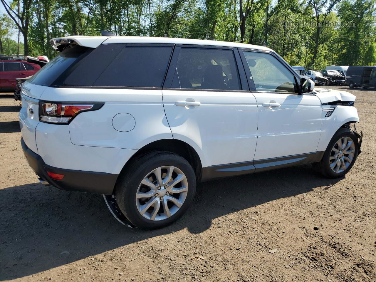 2017 Land Rover Range Rover Sport Hse White vin: SALWR2FV5HA177706