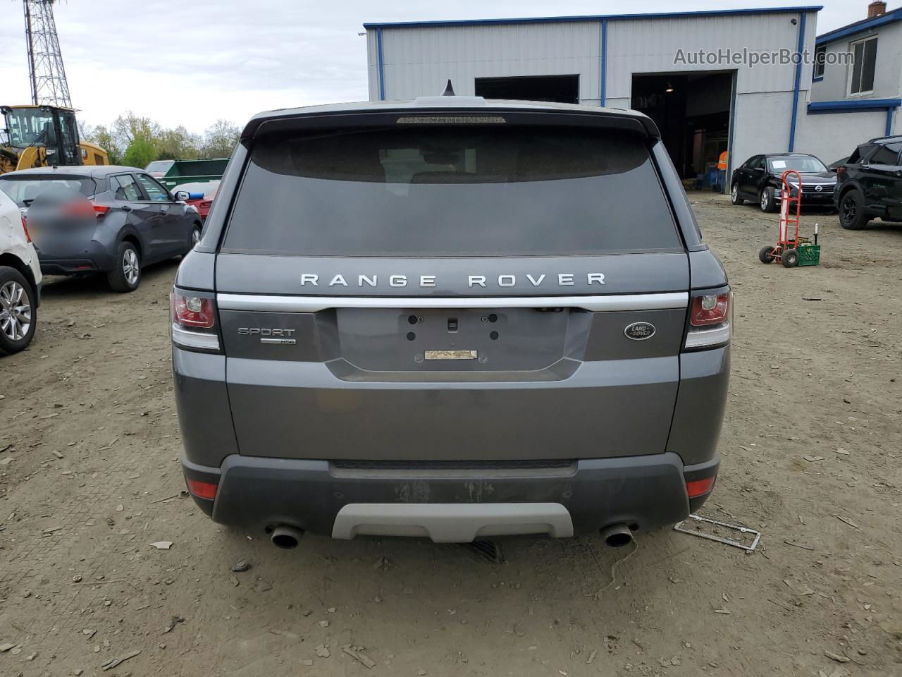 2017 Land Rover Range Rover Sport Hse Gray vin: SALWR2FV6HA135268