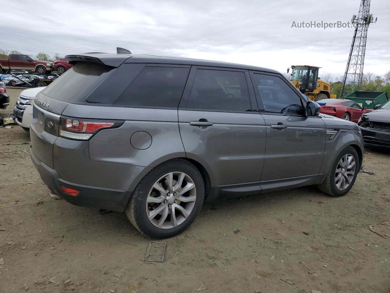 2017 Land Rover Range Rover Sport Hse Gray vin: SALWR2FV6HA135268