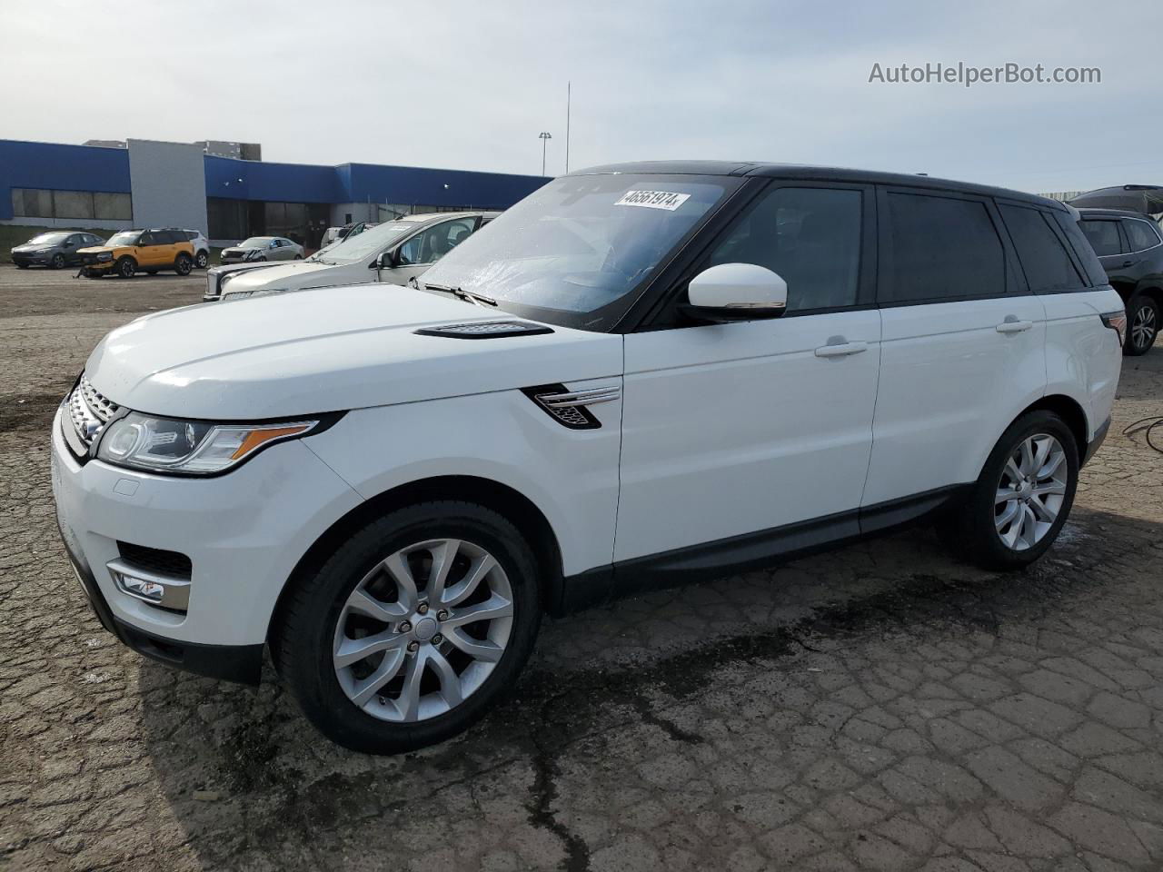 2017 Land Rover Range Rover Sport Hse White vin: SALWR2FV6HA676708