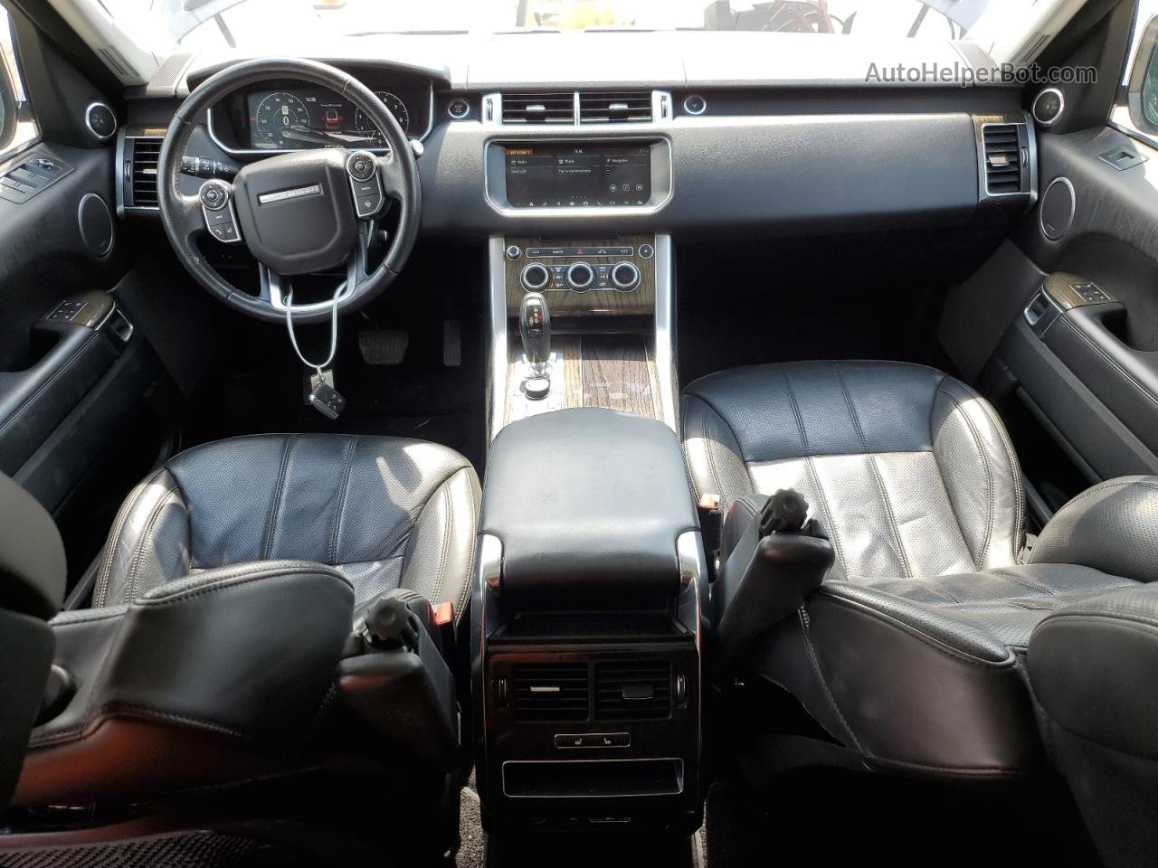 2017 Land Rover Range Rover Sport Hse Серый vin: SALWR2FV7HA135456