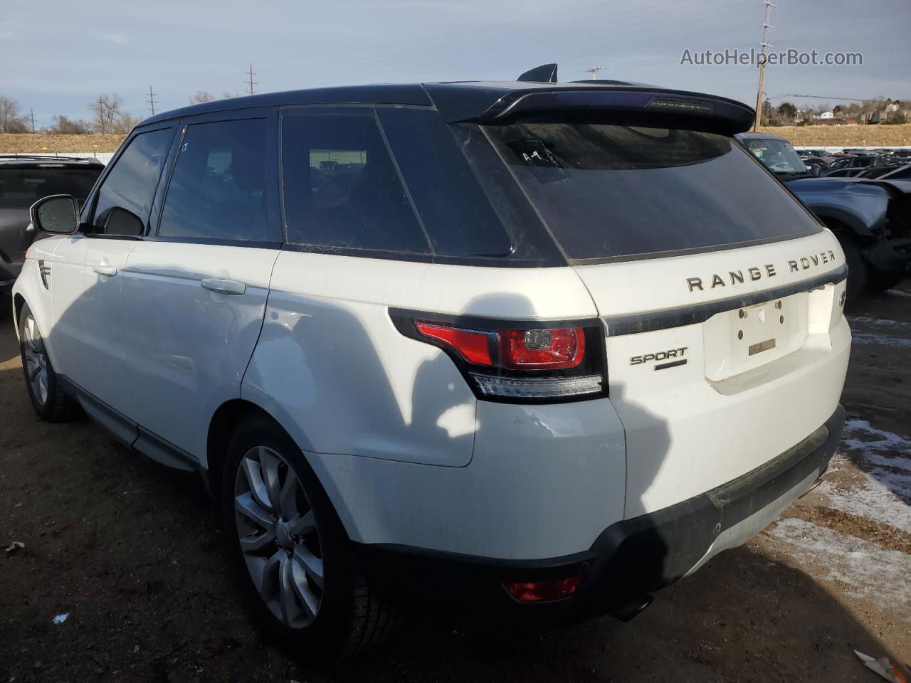 2017 Land Rover Range Rover Sport Hse White vin: SALWR2FV7HA153648