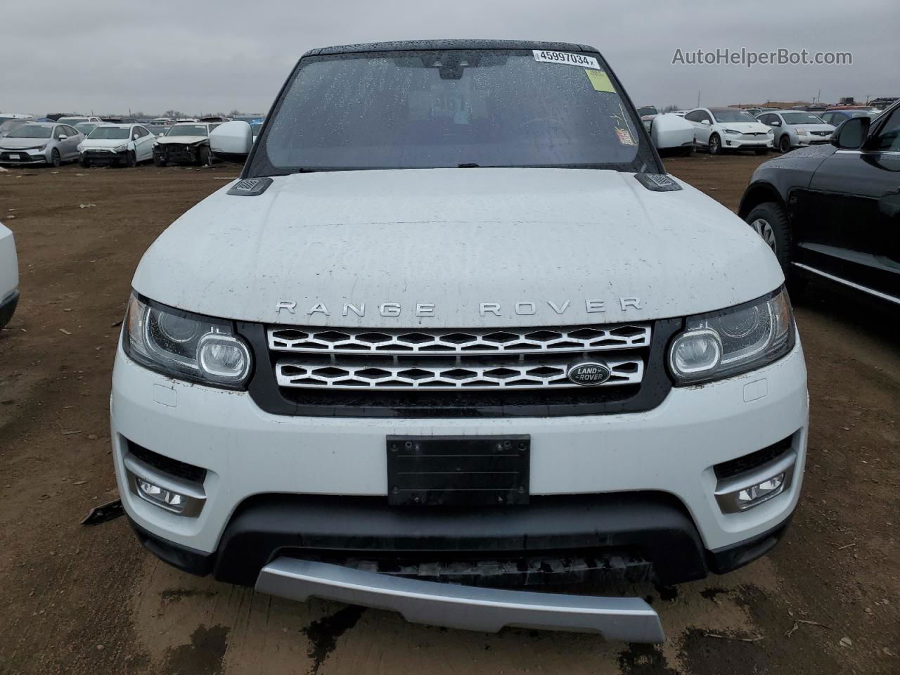 2017 Land Rover Range Rover Sport Hse Белый vin: SALWR2FV8HA178302