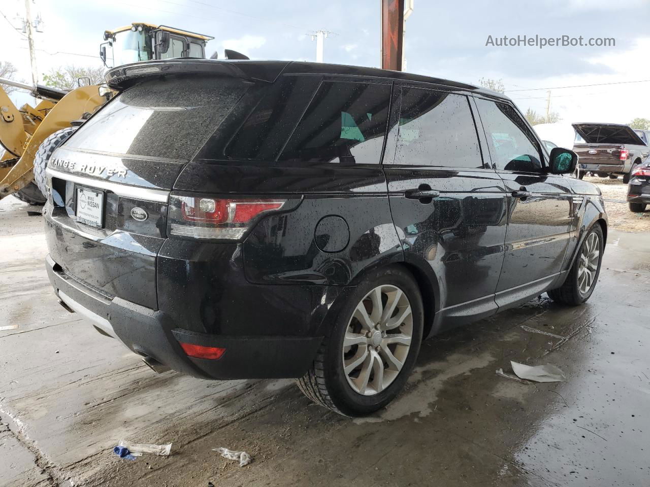 2017 Land Rover Range Rover Sport Hse Black vin: SALWR2FV8HA676144