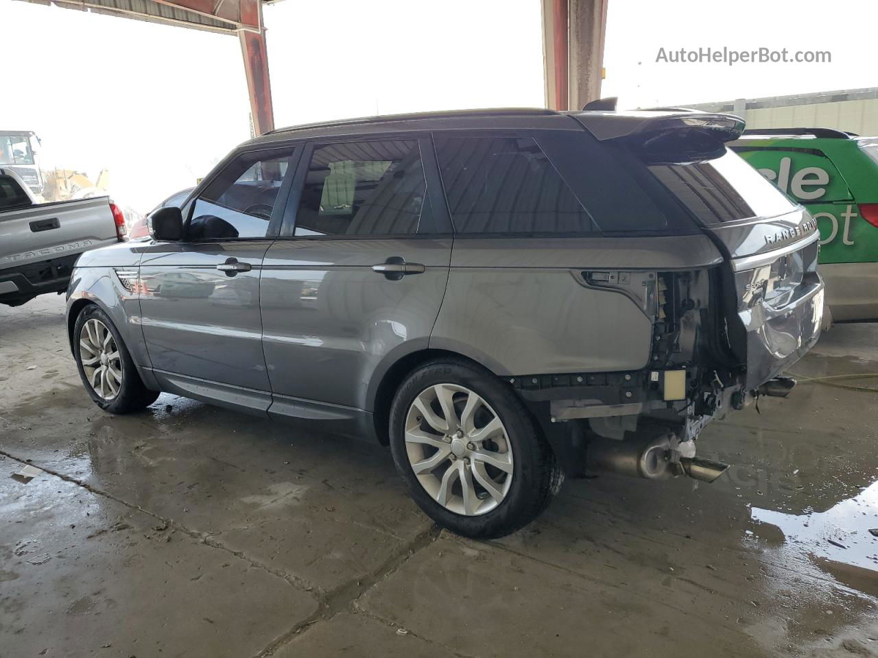 2017 Land Rover Range Rover Sport Hse Черный vin: SALWR2FV9HA676296