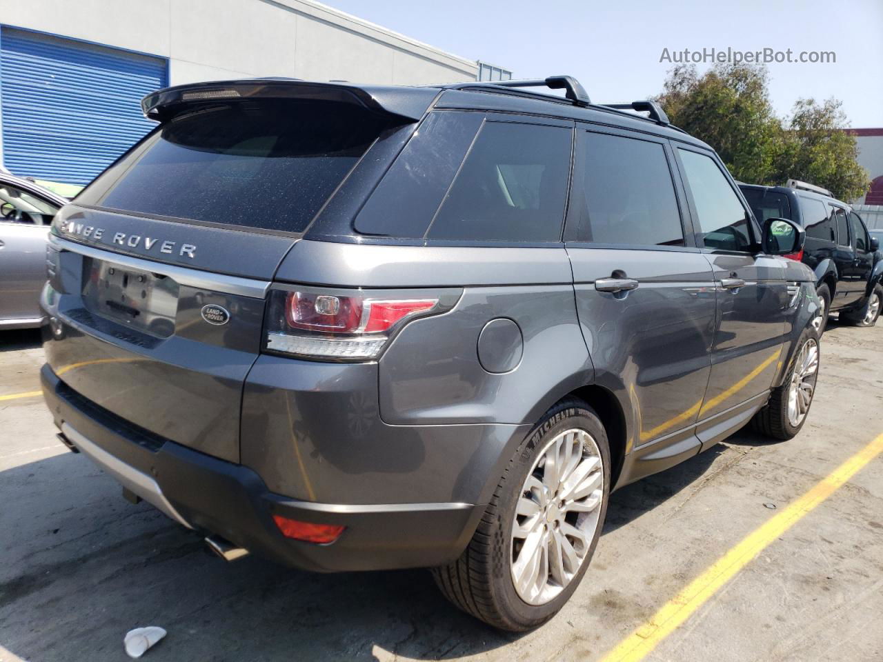 2014 Land Rover Range Rover Sport Sc Серый vin: SALWR2TF0EA381810