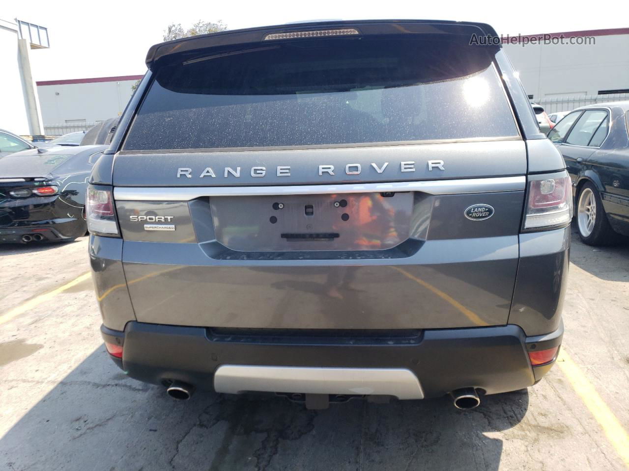 2014 Land Rover Range Rover Sport Sc Gray vin: SALWR2TF0EA381810