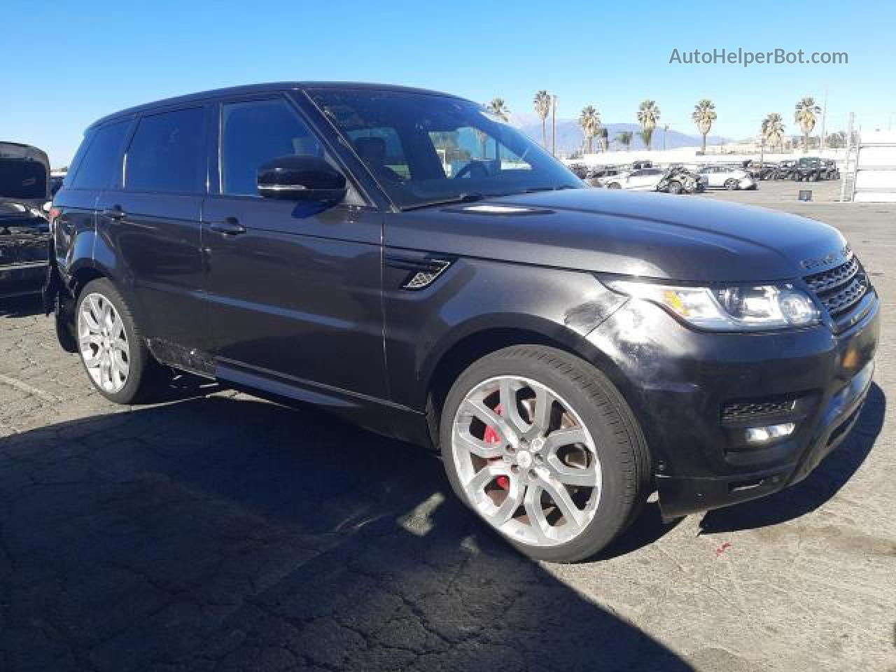 2015 Land Rover Range Rover Sport Sc Black vin: SALWR2TF0FA522179