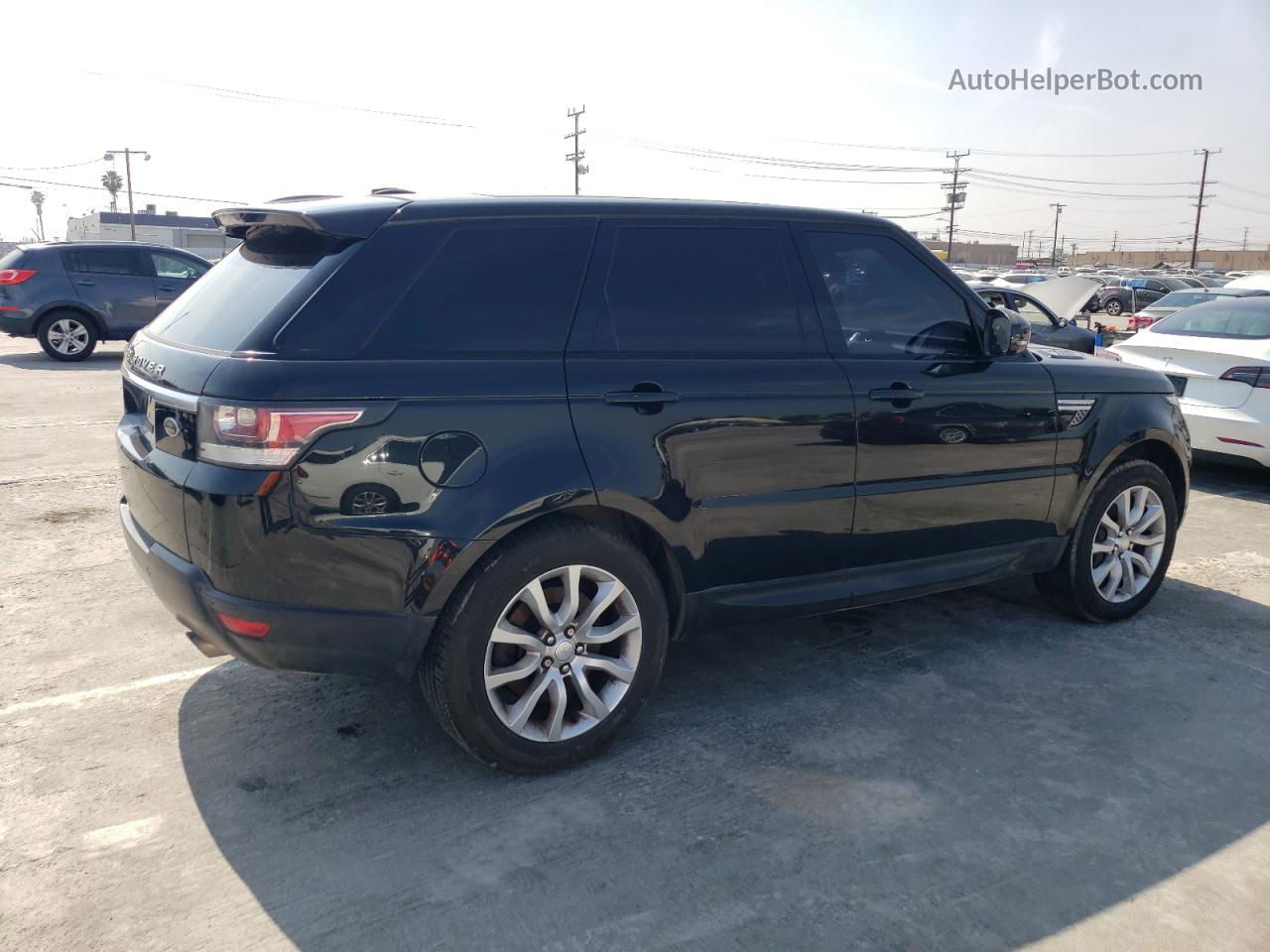 2015 Land Rover Range Rover Sport Sc Black vin: SALWR2TF0FA606115