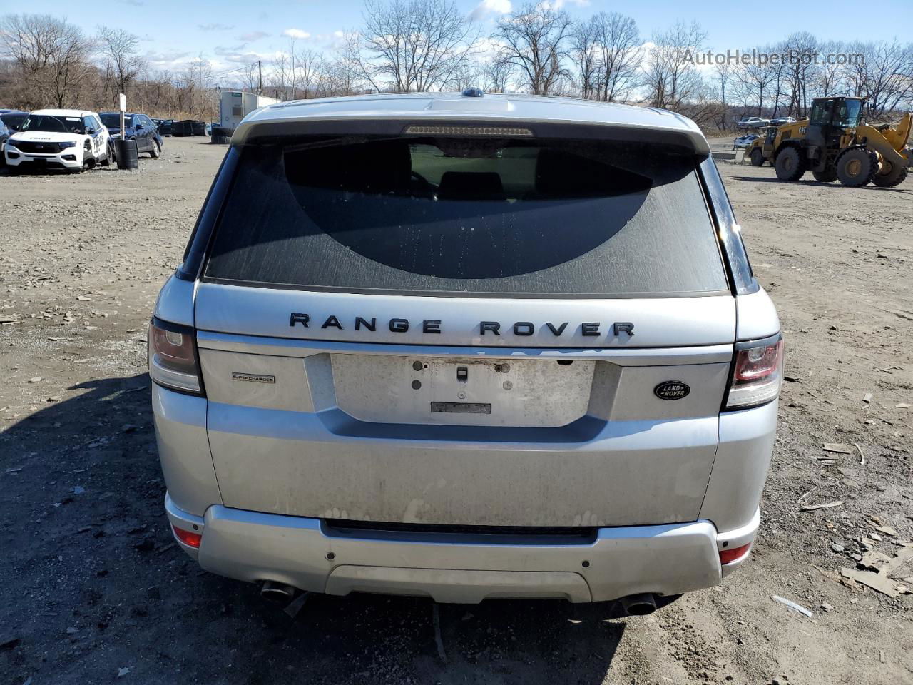 2014 Land Rover Range Rover Sport Sc Silver vin: SALWR2TF1EA376065