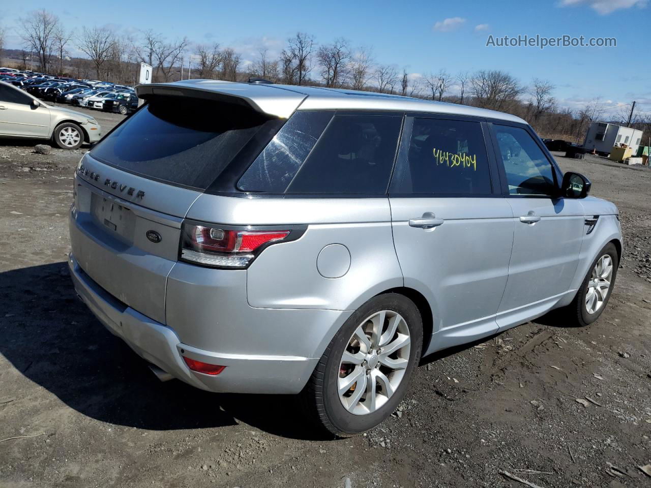 2014 Land Rover Range Rover Sport Sc Silver vin: SALWR2TF1EA376065