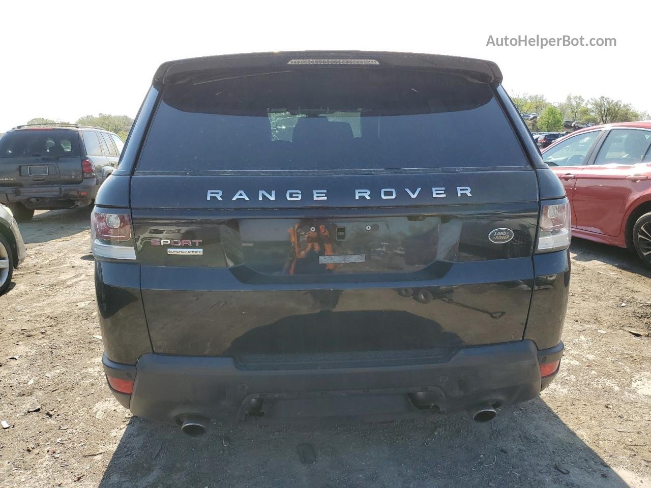 2015 Land Rover Range Rover Sport Sc Черный vin: SALWR2TF1FA510011