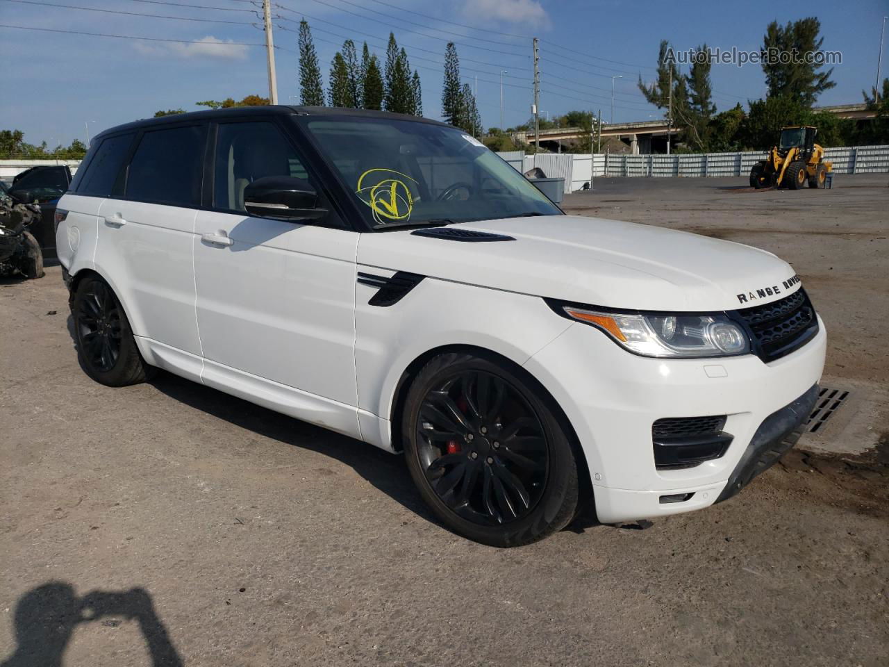 2014 Land Rover Range Rover Sport Sc White vin: SALWR2TF2EA390038