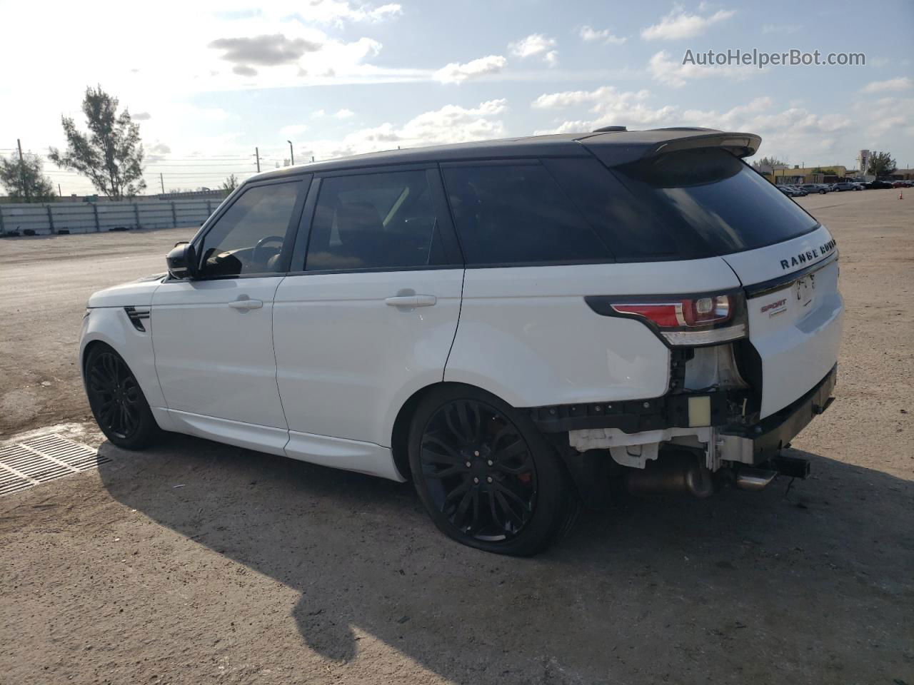 2014 Land Rover Range Rover Sport Sc White vin: SALWR2TF2EA390038