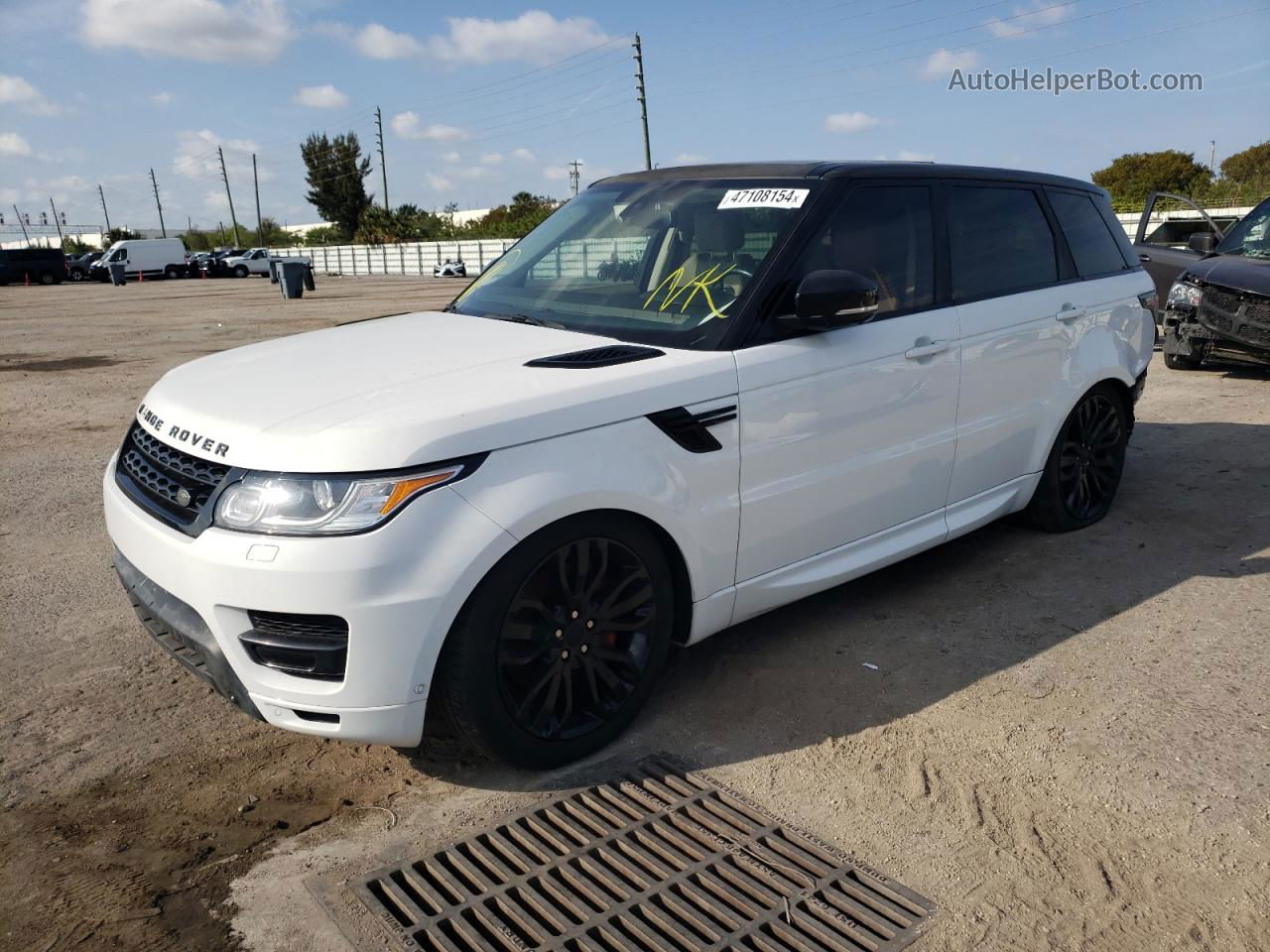 2014 Land Rover Range Rover Sport Sc White vin: SALWR2TF2EA390038