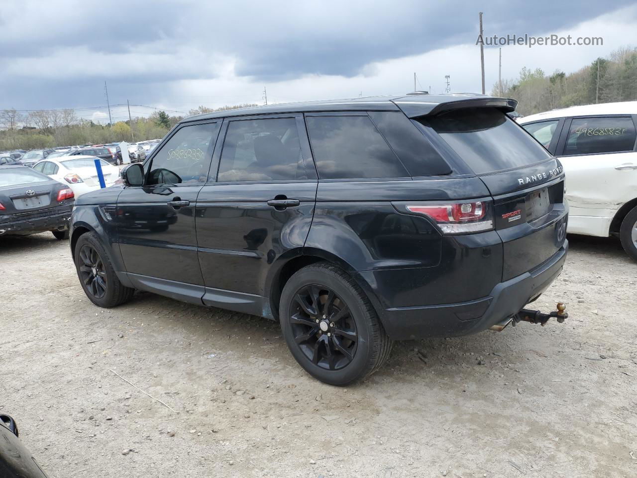 2014 Land Rover Range Rover Sport Sc Черный vin: SALWR2TF2EA390508