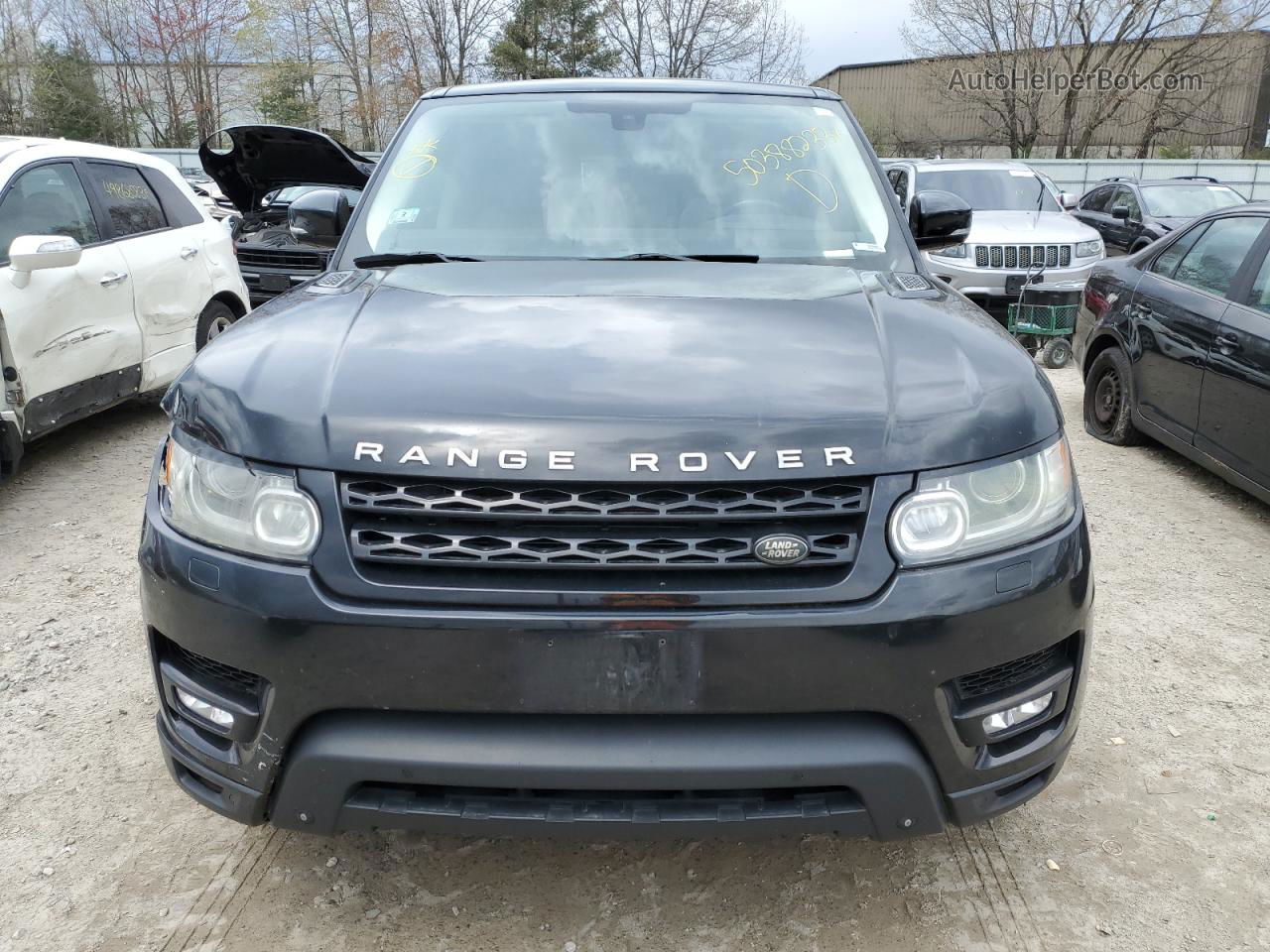 2014 Land Rover Range Rover Sport Sc Черный vin: SALWR2TF2EA390508