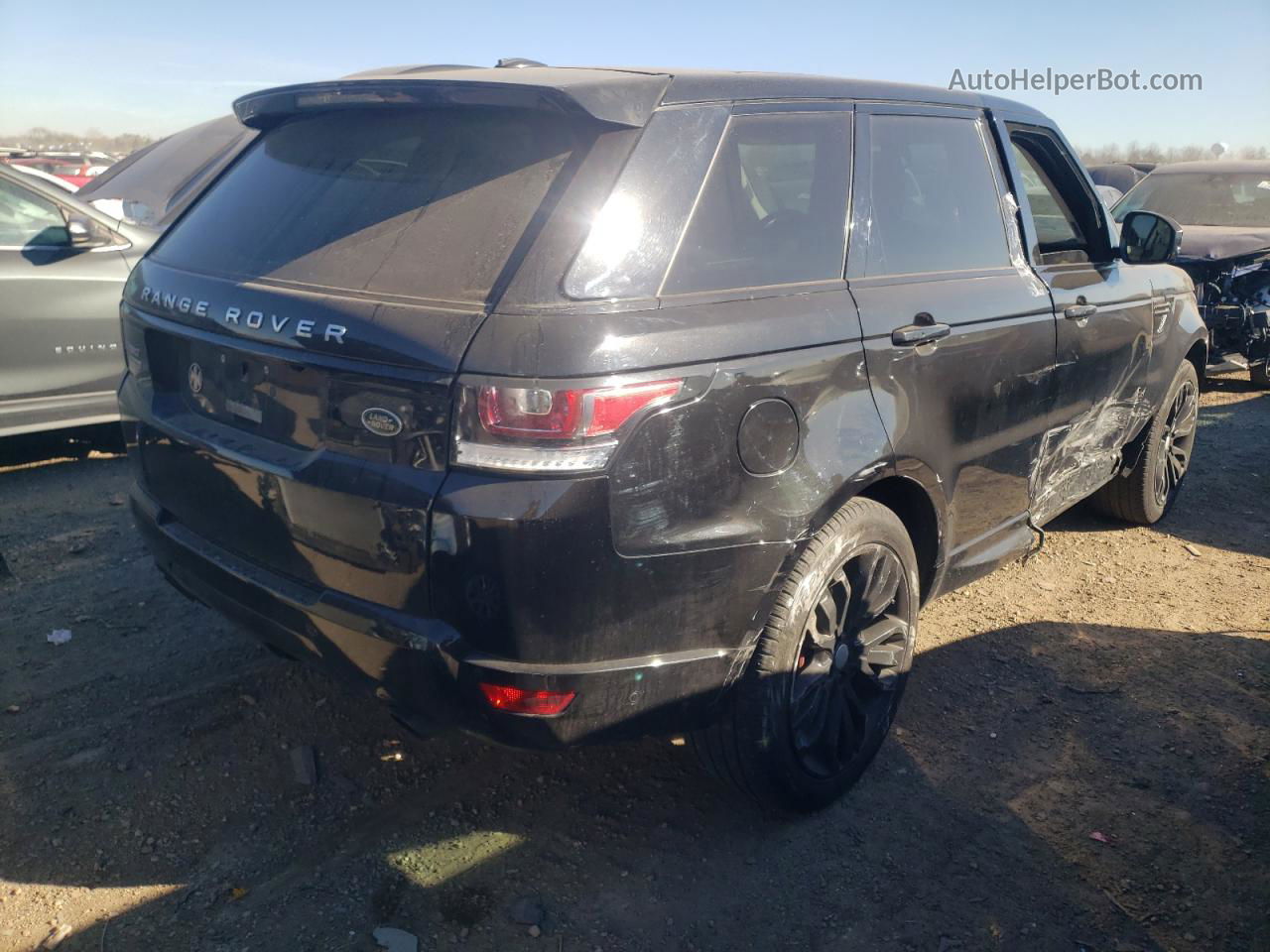 2015 Land Rover Range Rover Sport Sc Черный vin: SALWR2TF2FA611364