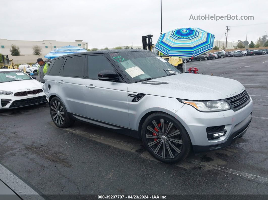 2015 Land Rover Range Rover Sport 5.0l V8 Supercharged Silver vin: SALWR2TF2FA616158