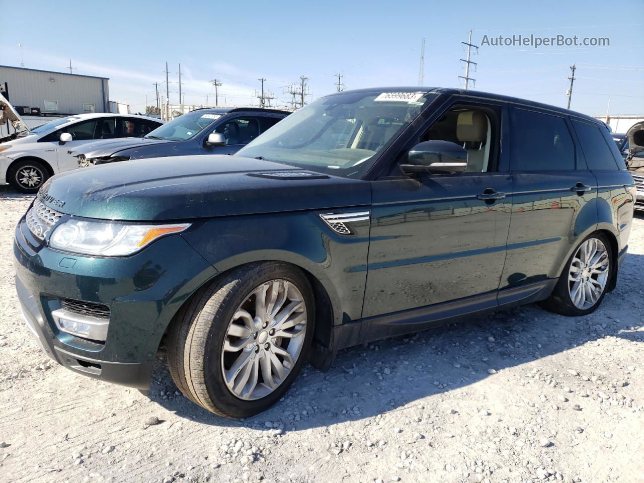 2014 Land Rover Range Rover Sport Sc Green vin: SALWR2TF3EA354391