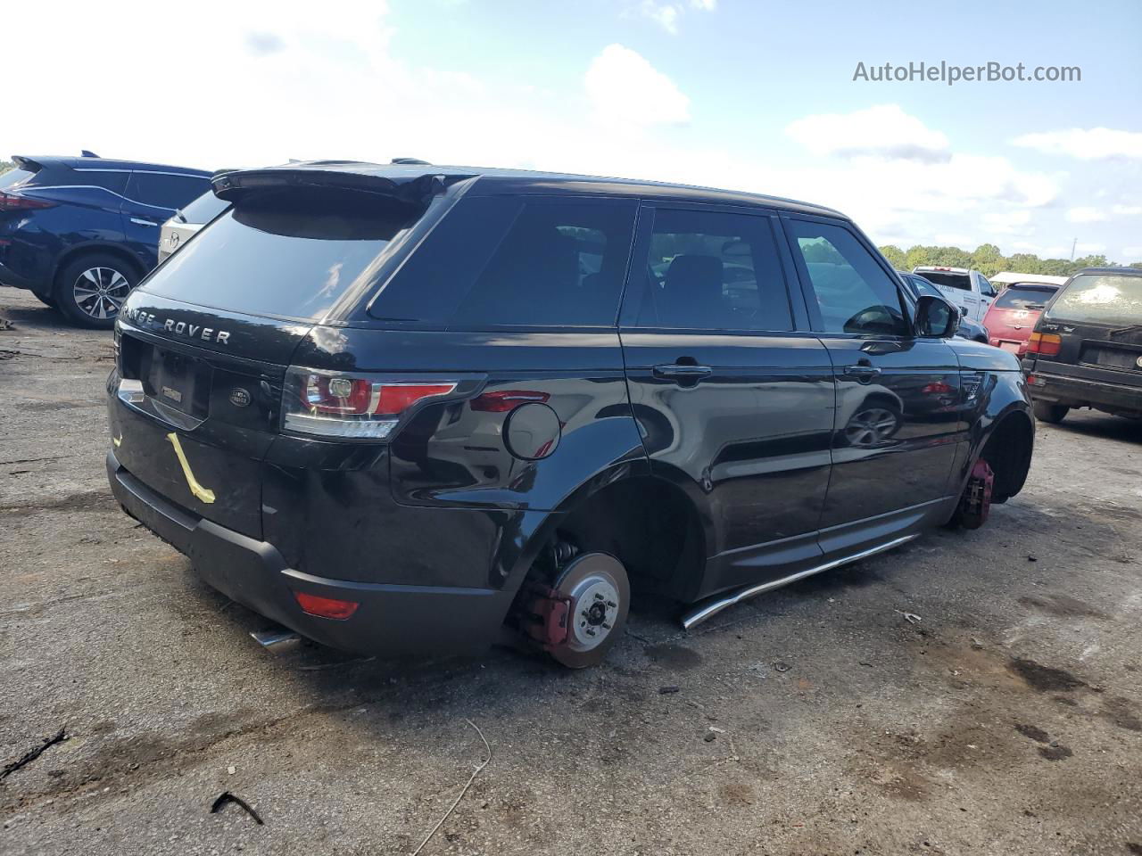 2014 Land Rover Range Rover Sport Sc Black vin: SALWR2TF6EA367006