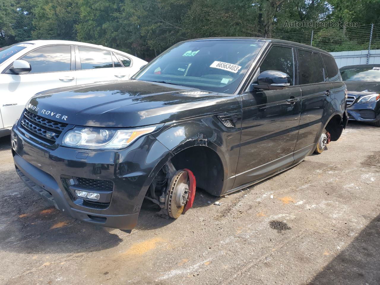 2014 Land Rover Range Rover Sport Sc Black vin: SALWR2TF6EA367006