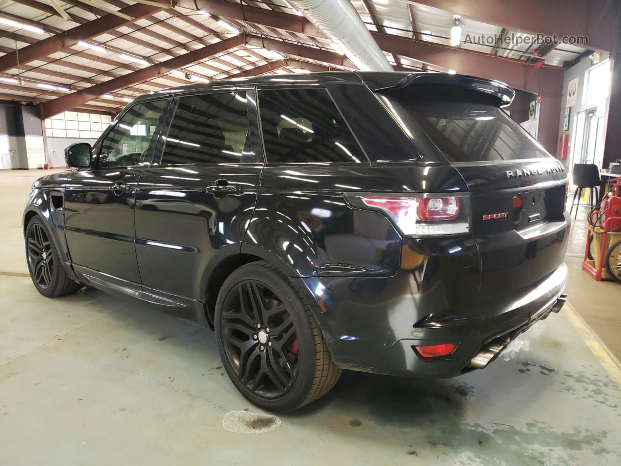 2014 Land Rover Range Rover Sport Sc Black vin: SALWR2TF6EA399034