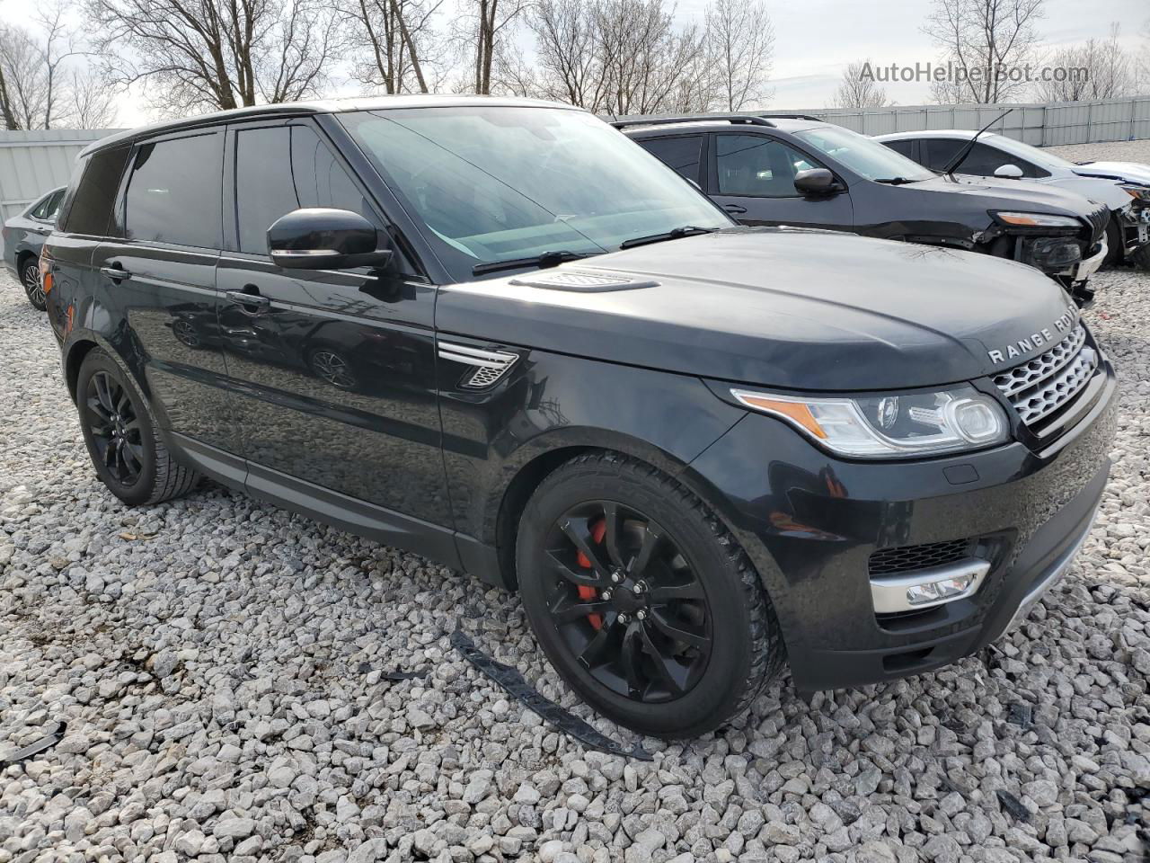 2015 Land Rover Range Rover Sport Sc Черный vin: SALWR2TF6FA512966