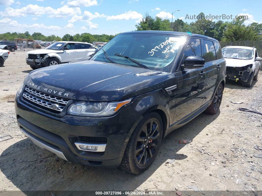 2015 Land Rover Range Rover Sport 5.0l V8 Supercharged Черный vin: SALWR2TF6FA512966