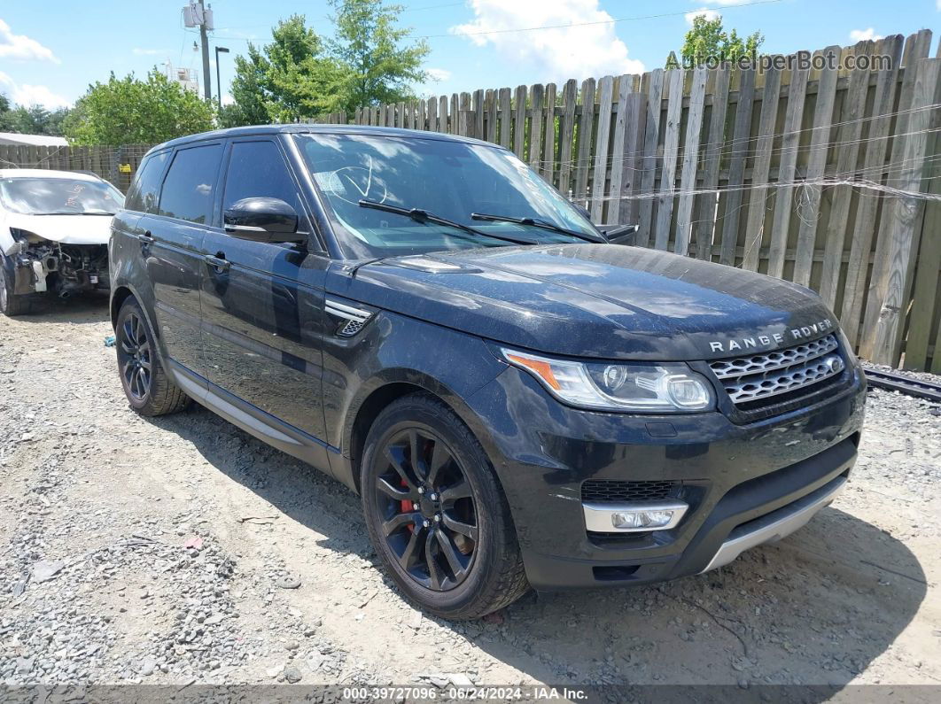 2015 Land Rover Range Rover Sport 5.0l V8 Supercharged Black vin: SALWR2TF6FA512966