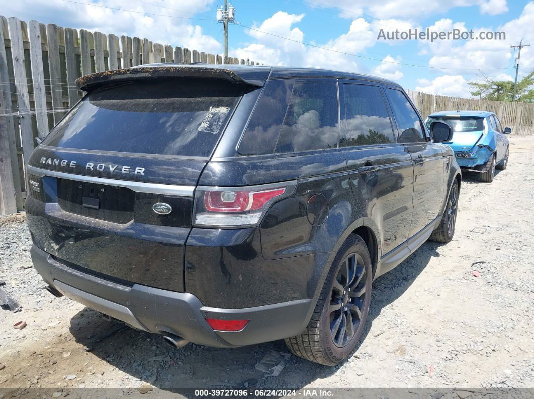 2015 Land Rover Range Rover Sport 5.0l V8 Supercharged Черный vin: SALWR2TF6FA512966