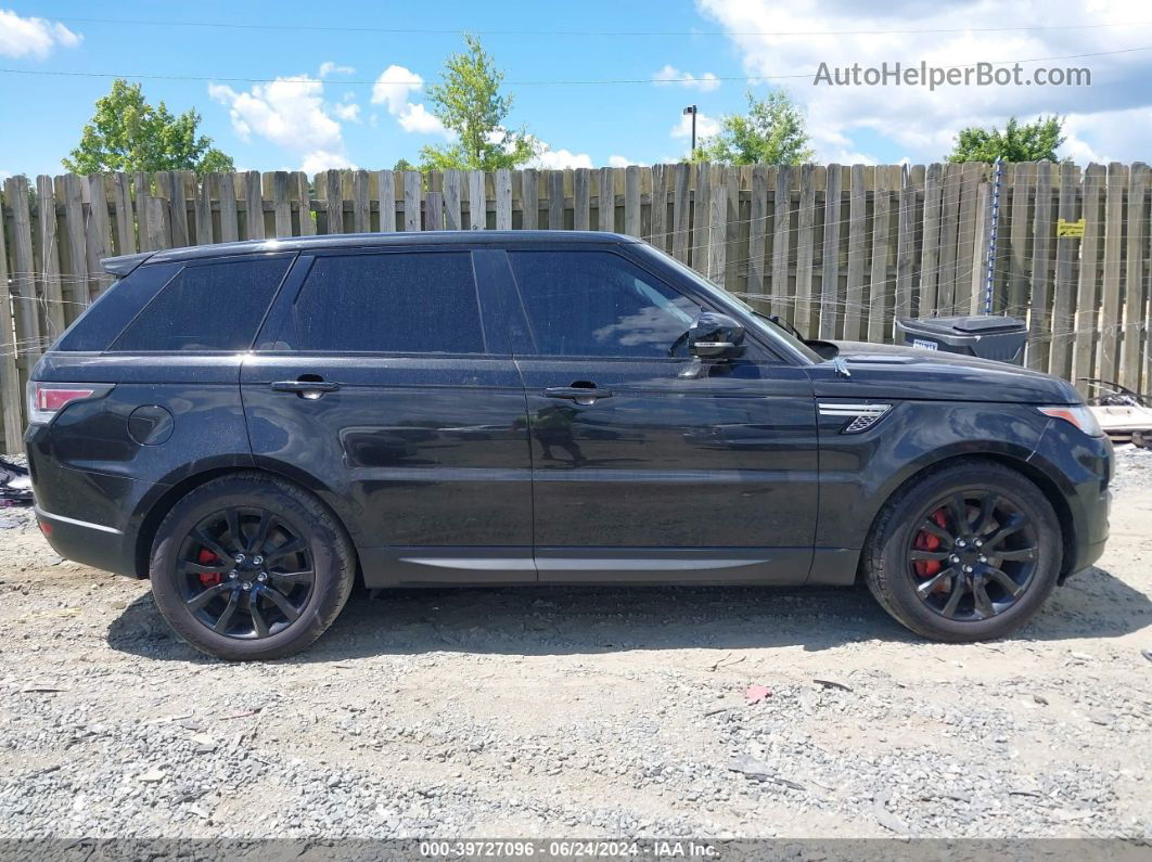 2015 Land Rover Range Rover Sport 5.0l V8 Supercharged Черный vin: SALWR2TF6FA512966