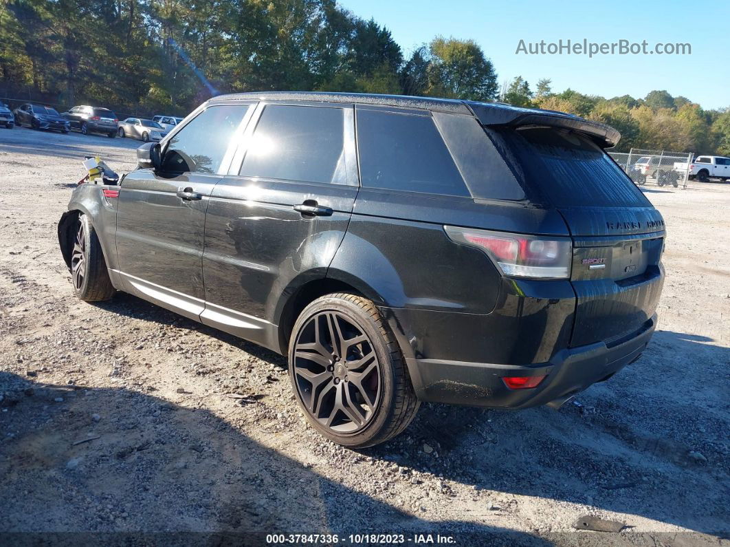 2015 Land Rover Range Rover Sport 5.0l V8 Supercharged Black vin: SALWR2TF6FA513583