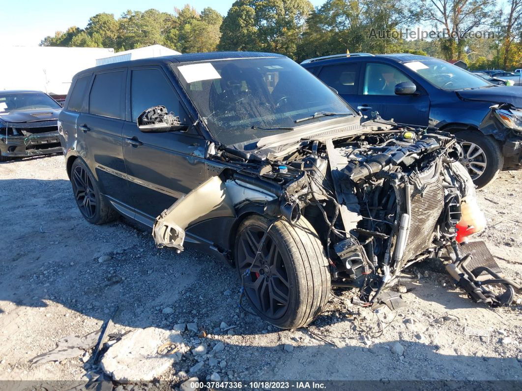 2015 Land Rover Range Rover Sport 5.0l V8 Supercharged Black vin: SALWR2TF6FA513583