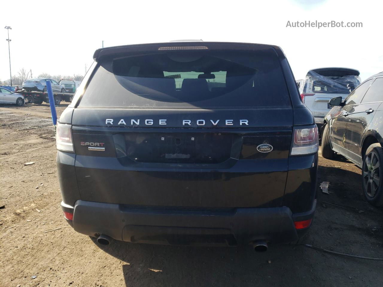 2014 Land Rover Range Rover Sport Sc Black vin: SALWR2TF7EA351154