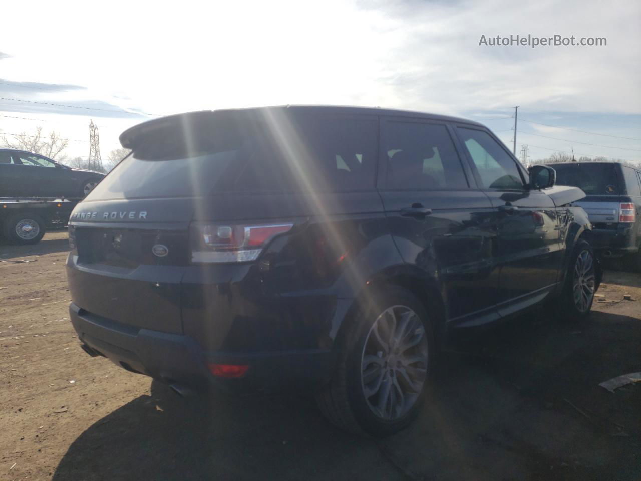 2014 Land Rover Range Rover Sport Sc Black vin: SALWR2TF7EA351154