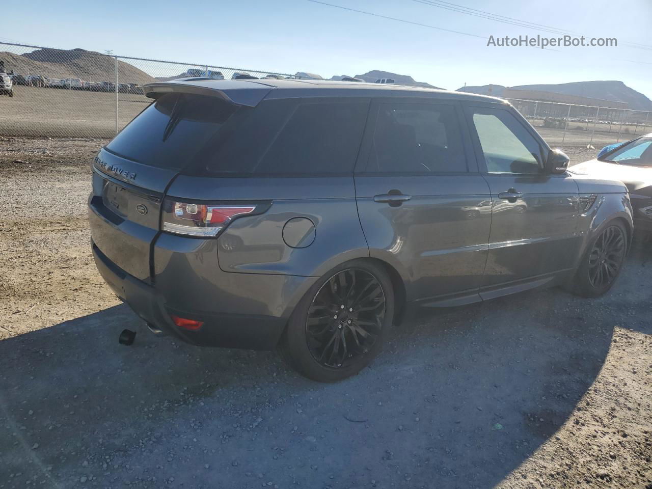 2014 Land Rover Range Rover Sport Sc Серый vin: SALWR2TF8EA342236