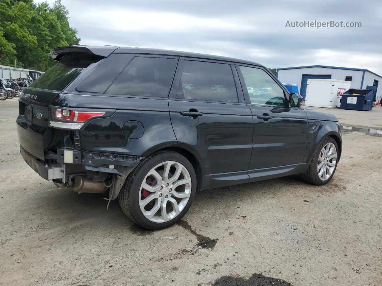 2014 Land Rover Range Rover Sport Sc Black vin: SALWR2TF8EA359263