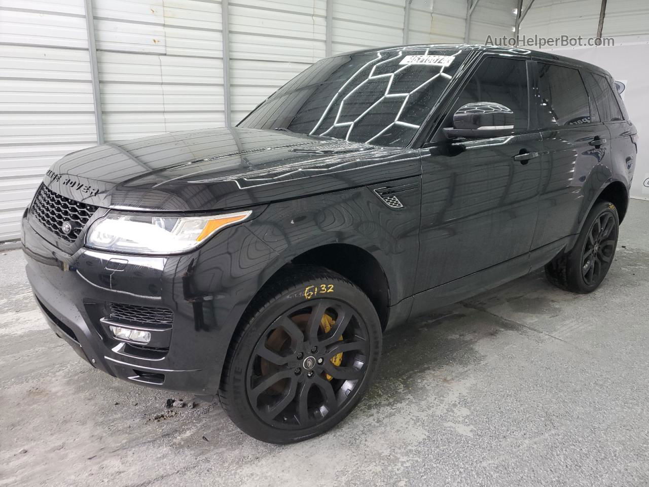 2014 Land Rover Range Rover Sport Sc Black vin: SALWR2TF8EA393011