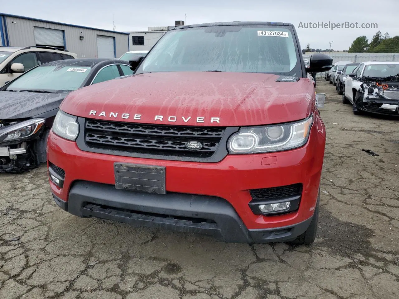 2015 Land Rover Range Rover Sport Sc Red vin: SALWR2TF8FA532491