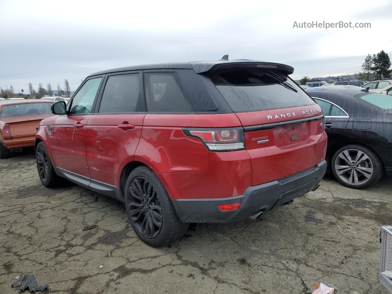 2015 Land Rover Range Rover Sport Sc Red vin: SALWR2TF8FA532491