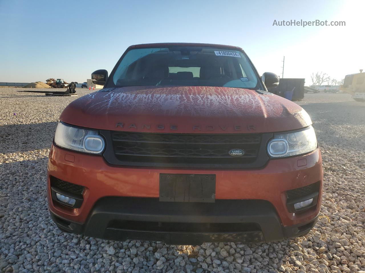 2015 Land Rover Range Rover Sport Sc Orange vin: SALWR2TF8FA605293